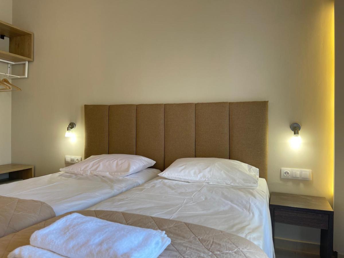 Oasis Beach Club Kávos Dış mekan fotoğraf